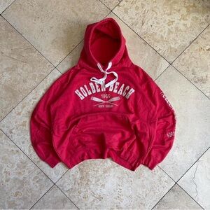 Red Holden Beach Hoodie